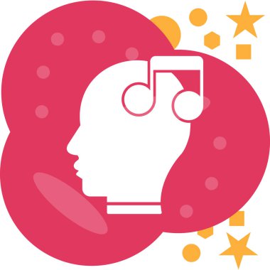 Müzik notasının vektör simgesi