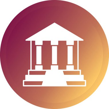 Modern yapı simgesinin vektör illüstrasyonu