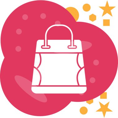 Alışveriş çantası. Basit tasarım