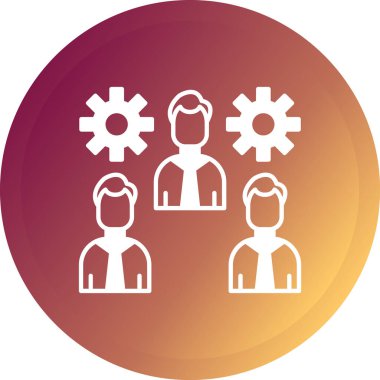 seo modern simgesinin vektör illüstrasyonu