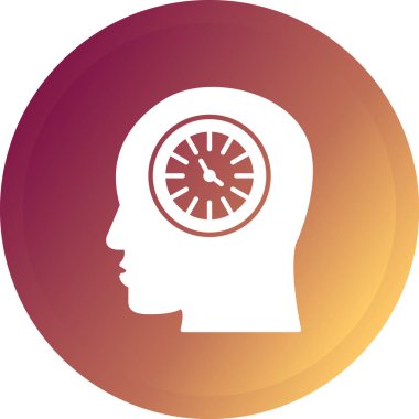 İnsan kafasının vektör illüstrasyonu