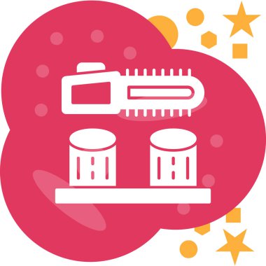 güzellik ve moda konsept ikonu tasarımı