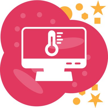 - İnternet. Web simgesi basit illüstrasyon