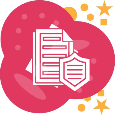 Bulut simgesi vektör illüstrasyonu