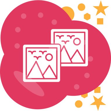 Bir köpeğin vektör çizimi