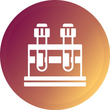 Modern b 'nin vektör illüstrasyonu eksik simgesi