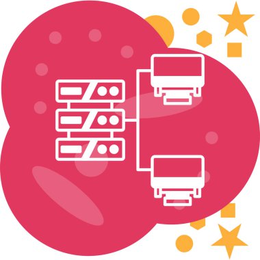 seo modern simgesinin vektör illüstrasyonu