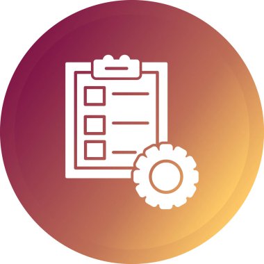 Dosya simgesinin vektör illüstrasyonu