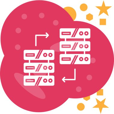 Bulut veri. basit tasarım vektörü