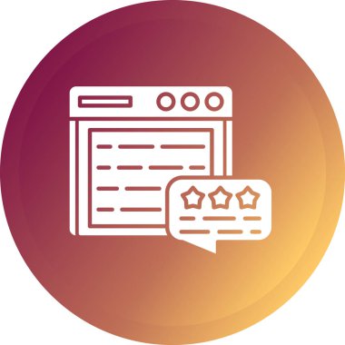 Vektör illüstrasyonu, seo modern simge