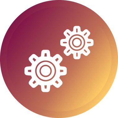 Modern simgenin vektör illüstrasyonu