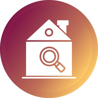 ev vektörü simgesi modern illüstrasyon