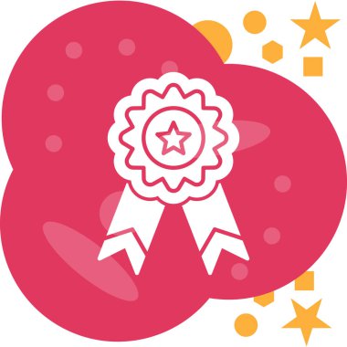 Ödül. Web simgesi basit tasarım