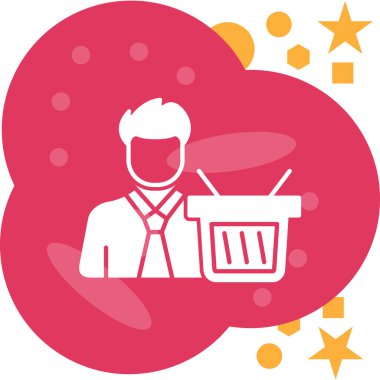 Alışveriş çantası. Basit tasarım