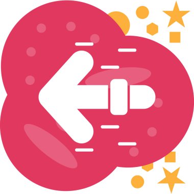 Şeker ikonu. vektör illüstrasyonu