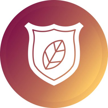 kalkan ikon vektör illüstrasyonu