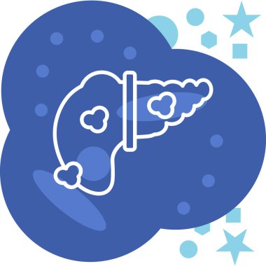 Kalp şeklinde şirin bir bebek mamasının vektör çizimi