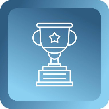 Ödül Simgesi. Vektör İllüstrasyonu