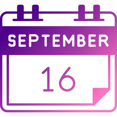 Takvim ve takvimle illüstrasyon