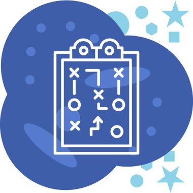 Sihirli değnek ikonu ana hatlarıyla