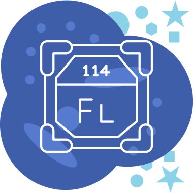 Bir simgenin vektör illüstrasyonu