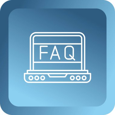 soru simgesi, yardım sembolü, düz tasarım, vektör illüstrasyonu