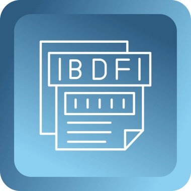 Dosya simgesinin vektör illüstrasyonu