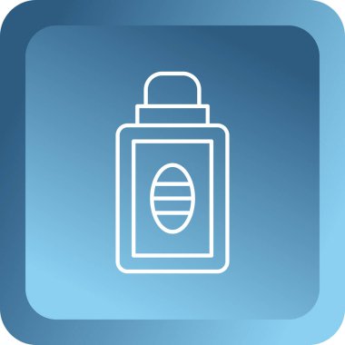 Modern b 'nin vektör illüstrasyonu