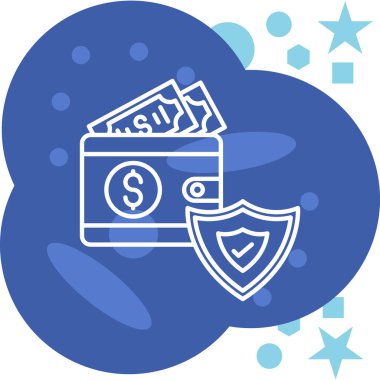 Dolar simgesi. vektör illüstrasyonu