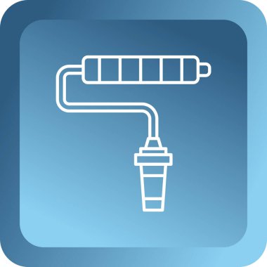 Modern b 'nin vektör illüstrasyonu eksik simgesi