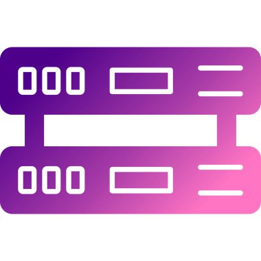 Modern simgenin vektör illüstrasyonu