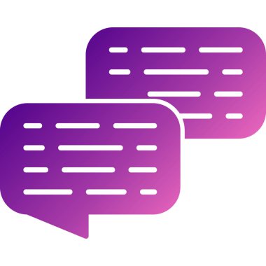 Vektör konuşma kabarcıklar Icon set