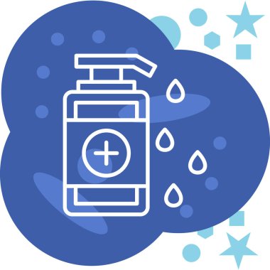 Modern simgenin vektör illüstrasyonu