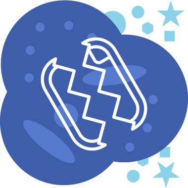 Modern b 'nin vektör illüstrasyonu eksik simgesi