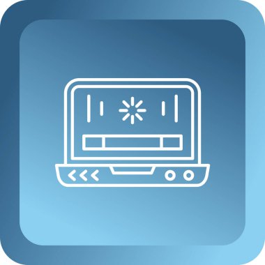 seo modern simgesinin vektör illüstrasyonu