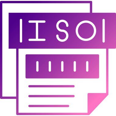 dosya biçimi simgesi, basit illüstrasyon