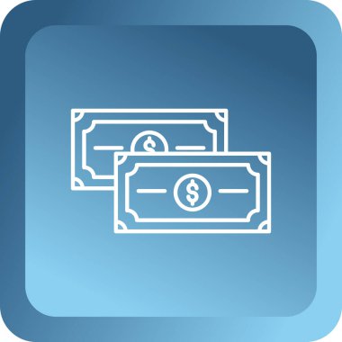 Para için. Web simgesi basit tasarım
