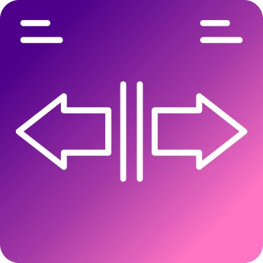 yön sağ ok simgesi, ağ basit illüstrasyon