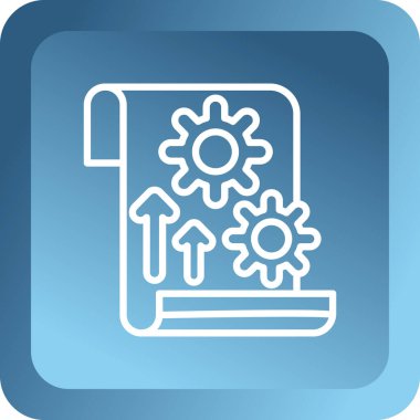 seo modern simgesinin vektör illüstrasyonu