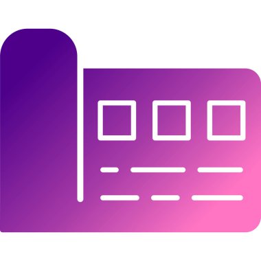 renk kitabı simgesi beyaz arkaplanda izole edildi. Rehberli bir müzik. ses kılavuzu simgesi. Öğrenme kavramı. Değişken rastgele dinamik şekiller. vektör.