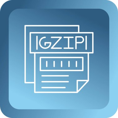 dosya biçimi simgesi, vektör illüstrasyonu