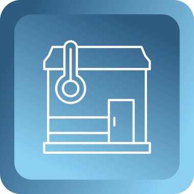 Yapı simgesinin vektör illüstrasyonu