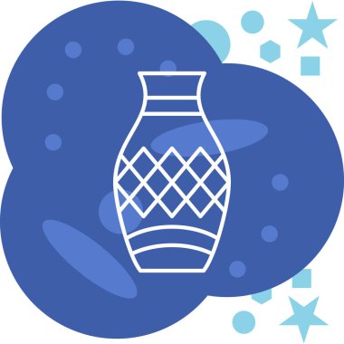 Bir şişe şampanyanın vektör çizimi