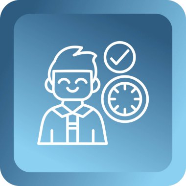 Bir doktorun vektör illüstrasyonu