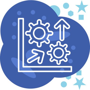 Bulut simgesi vektör illüstrasyonu