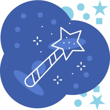 roket ikonu vektör illüstrasyonu