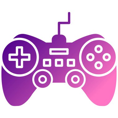 Oyun kolu. Web simgesi basit illüstrasyon