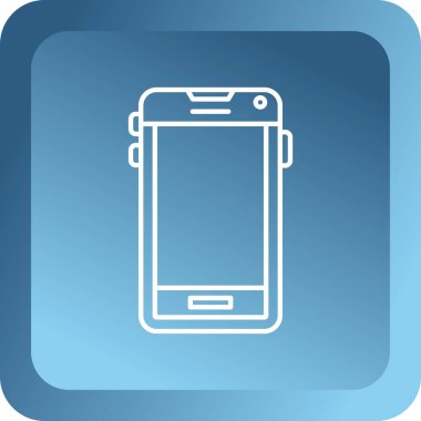 Akıllı telefon. Web tasarımı basit tasarım