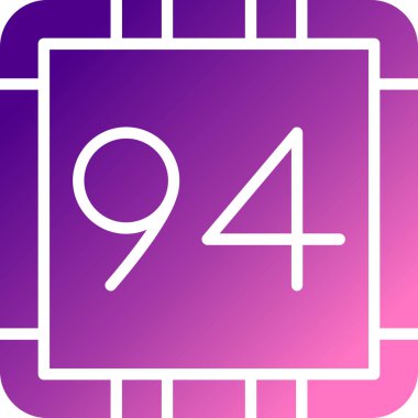 9 numaralı simge, vektör illüstrasyon tasarımı