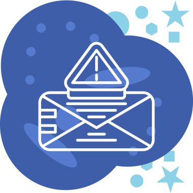 e-posta mektup simgesi ile doldurulmuş - özet biçimi